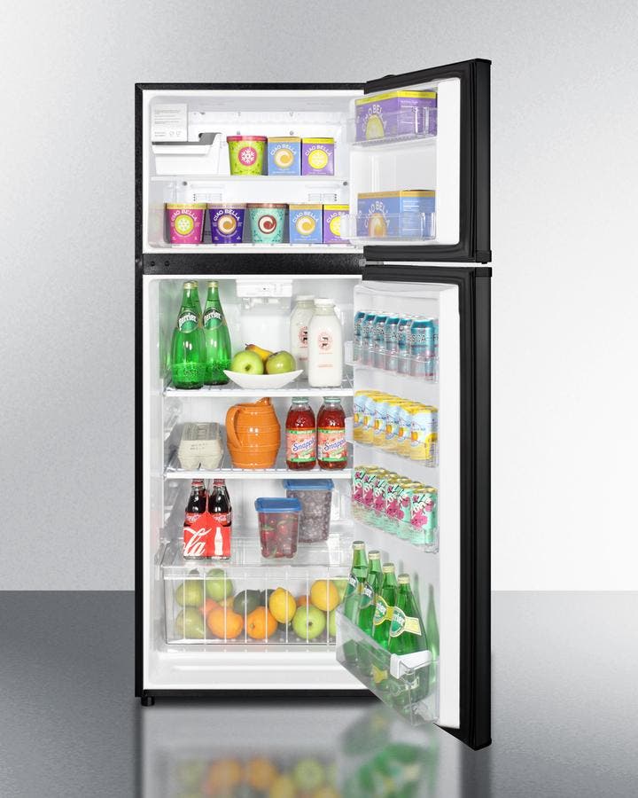 Summit FF1161KSIM Black Stainless Steel/Black, Ice Maker