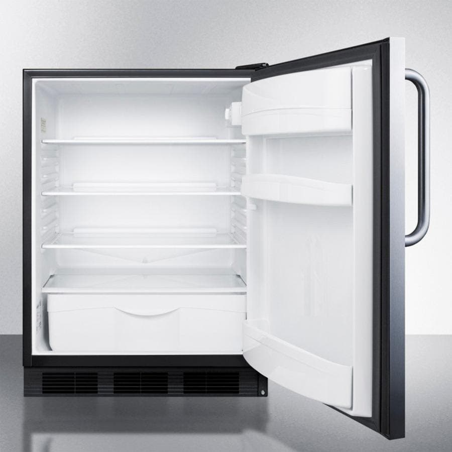 Summit FF6B7SSTBADA ADA compliant all-refrigerator