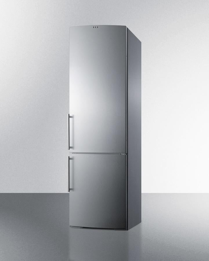 Summit FFBF181SS 24 Inch Counter Depth Bottom-Freezer Refrigerator - Thumbnail 3
