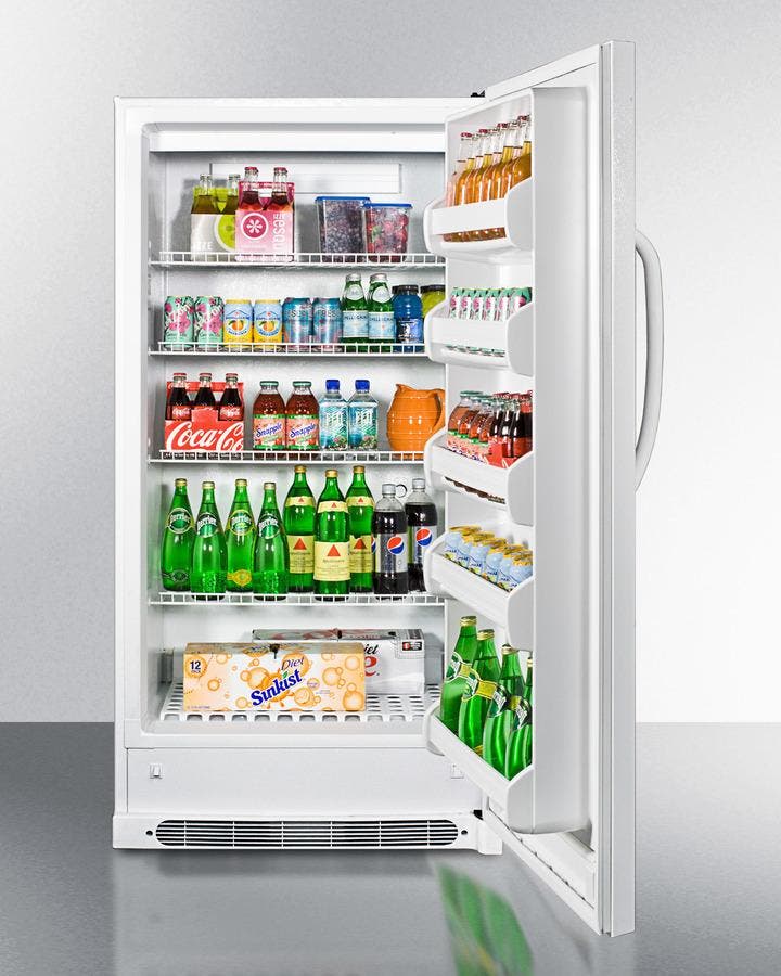 Summit R17FF White, Right Hand Door Swing