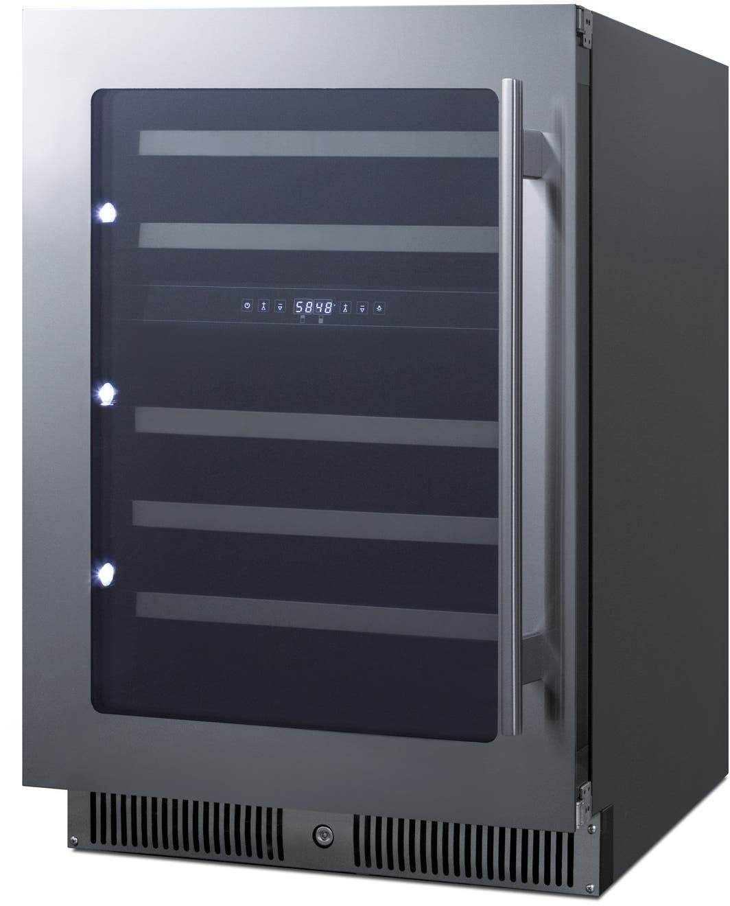 Summit CL244WCLHD Stainless Steel/Black