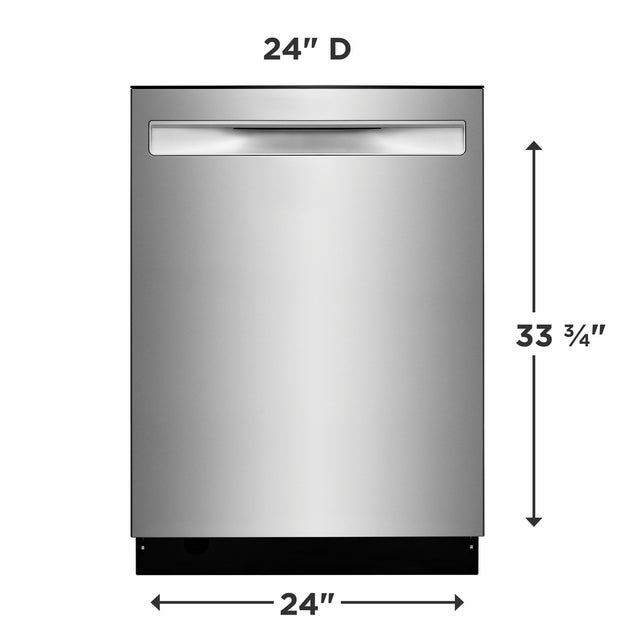 Frigidaire FDSP4501AS Built In Full Size Dishwasher: Stainless