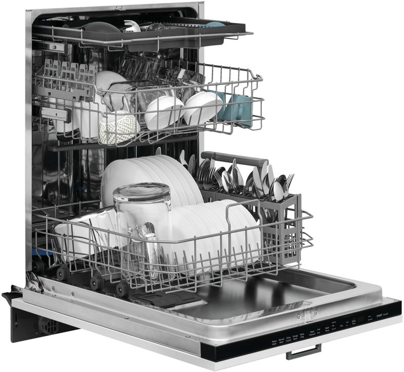 Frigidaire FDSR4501AP 24 Inch Fully Integrated Dishwasher with 14 Place ...