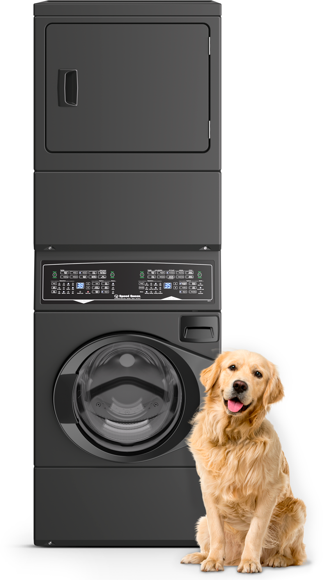 Speed Queen SF7007BG 27 Inch Gas Laundry Center with 3.5 cu. ft. Washer...