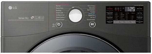 LG DLGX3901B Black Steel