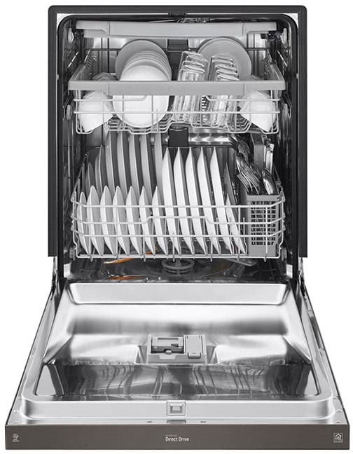 LG LDF5678BD Black Stainless Steel
