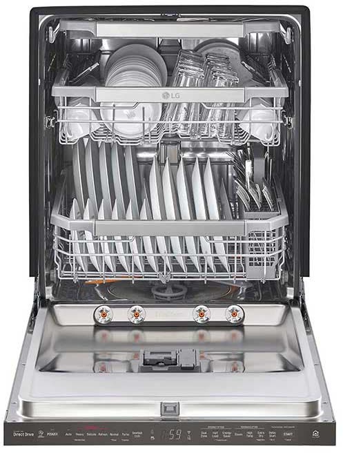 LG LDP7808BD Black Stainless Steel
