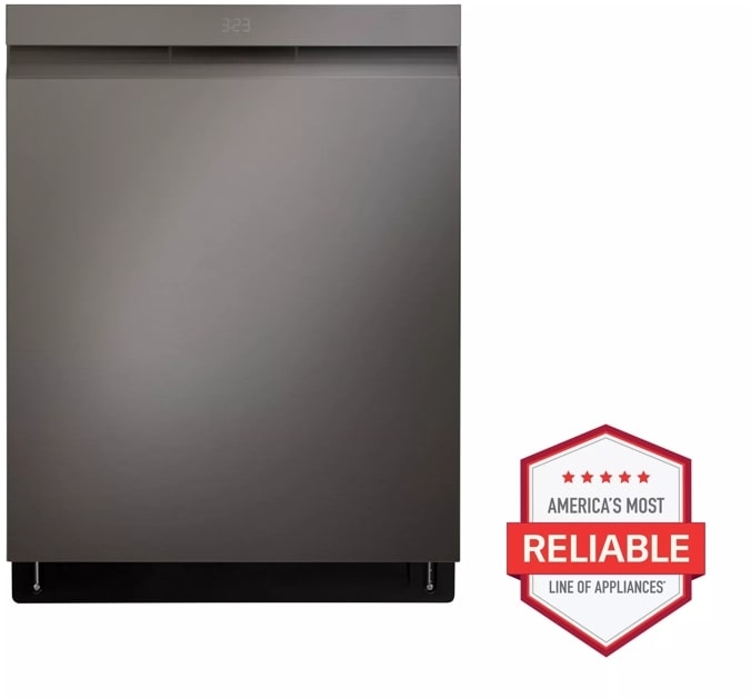 LG LDPS6762D Black Stainless Steel