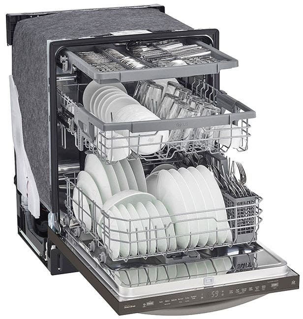 LG LDT5678BD Black Stainless Steel