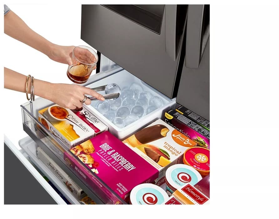 LG LRFDS3016D PrintProof Black Stainless Steel