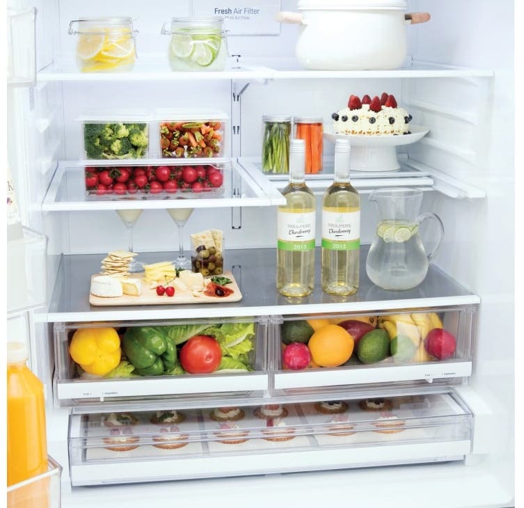 LG LRMWS2906D Black Stainless Steel 