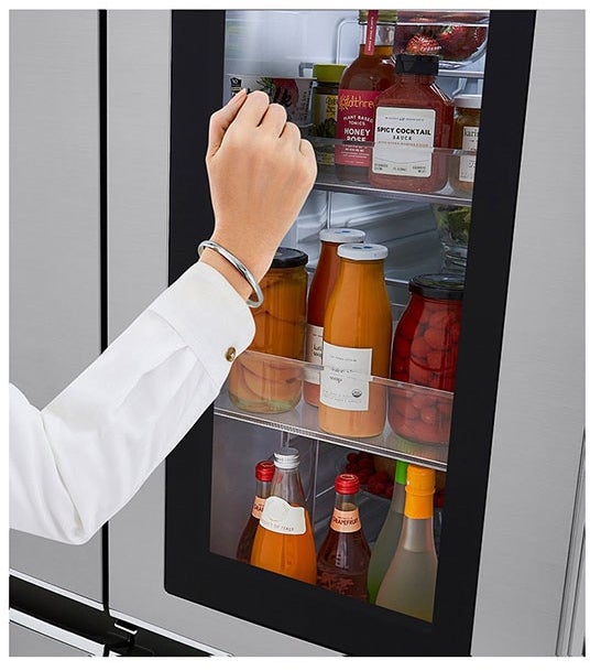 LG LRSES2706V 36 Inch, 27 Cu. Ft. Side by Side Refrigerator with...