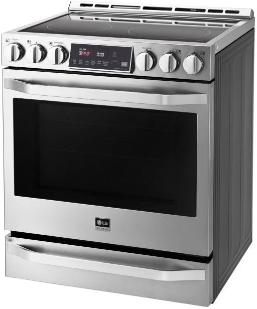 LG STUDIO 6.3 cu. ft. Electric Single Oven Slide-In-range - Thumbnail 2