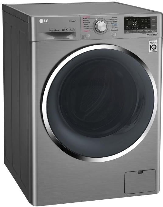 LG WM3499HVA 24 Inch Smart Compact All-In-One Washer/Dryer: Gra...