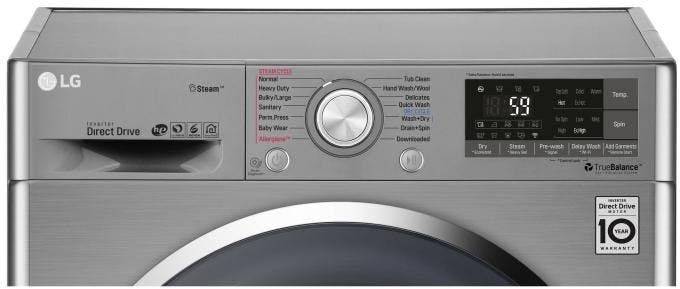 LG WM3499HVA Graphite Steel