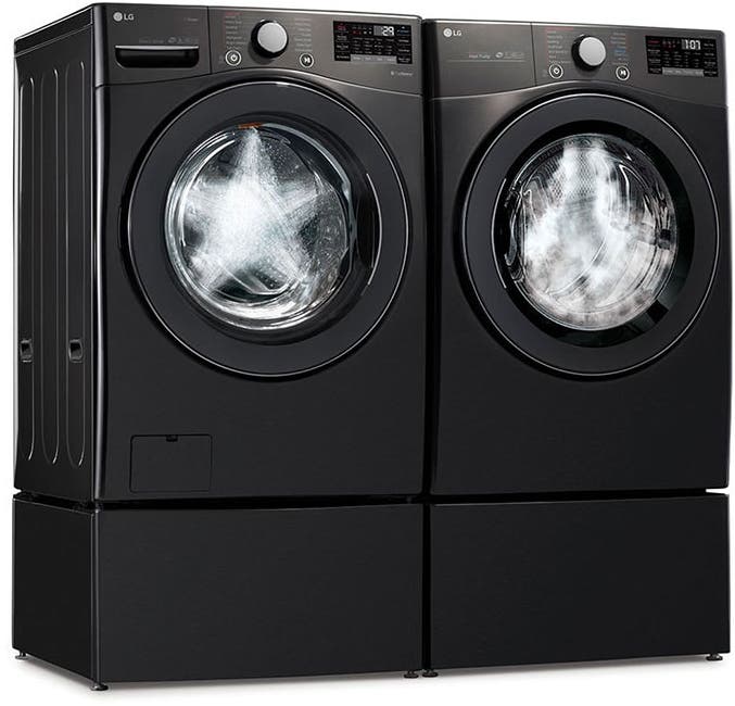 LG WM3900HBA Black Steel
