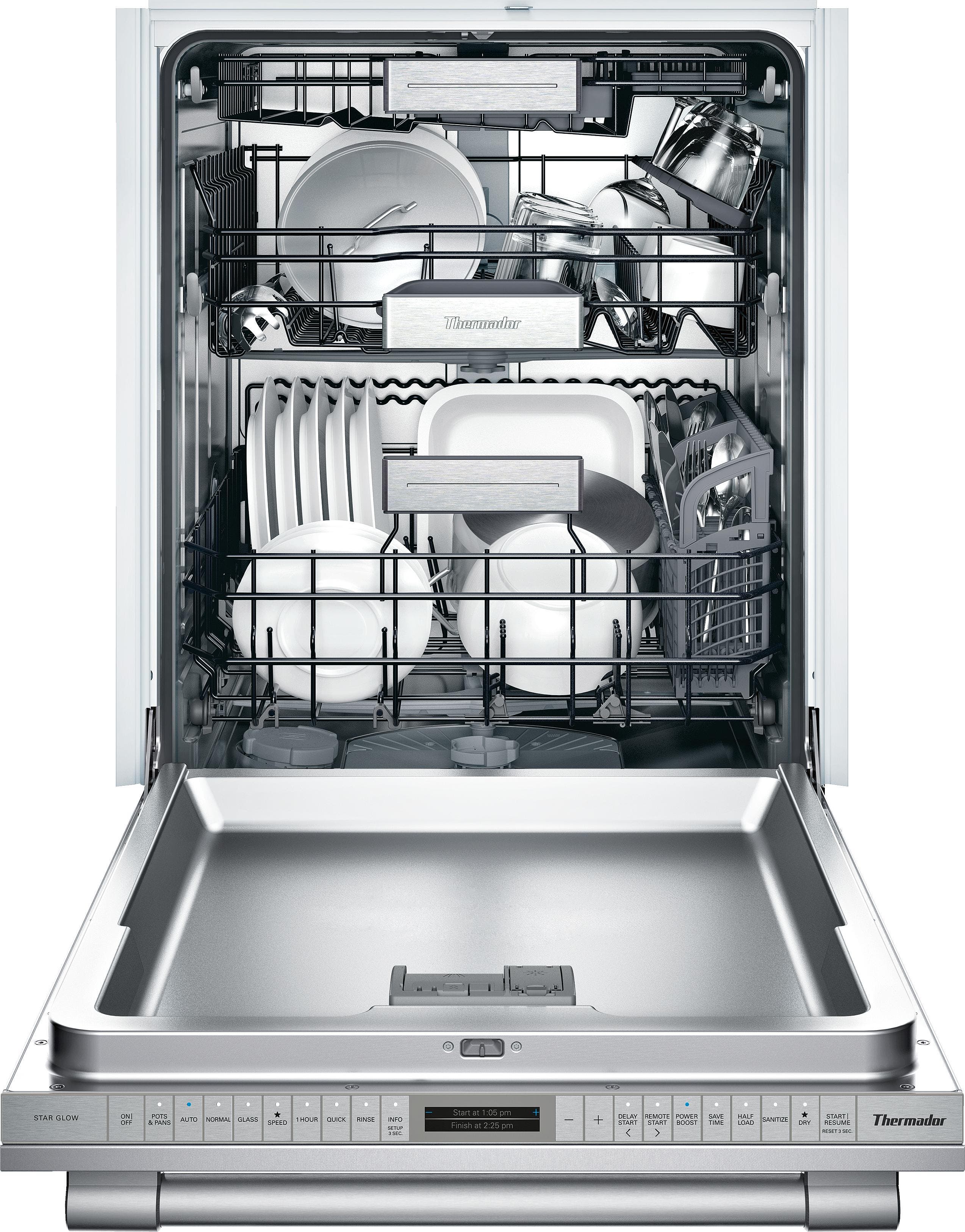 Thermador DWHD870WFP Stainless Steel, Professional Handle