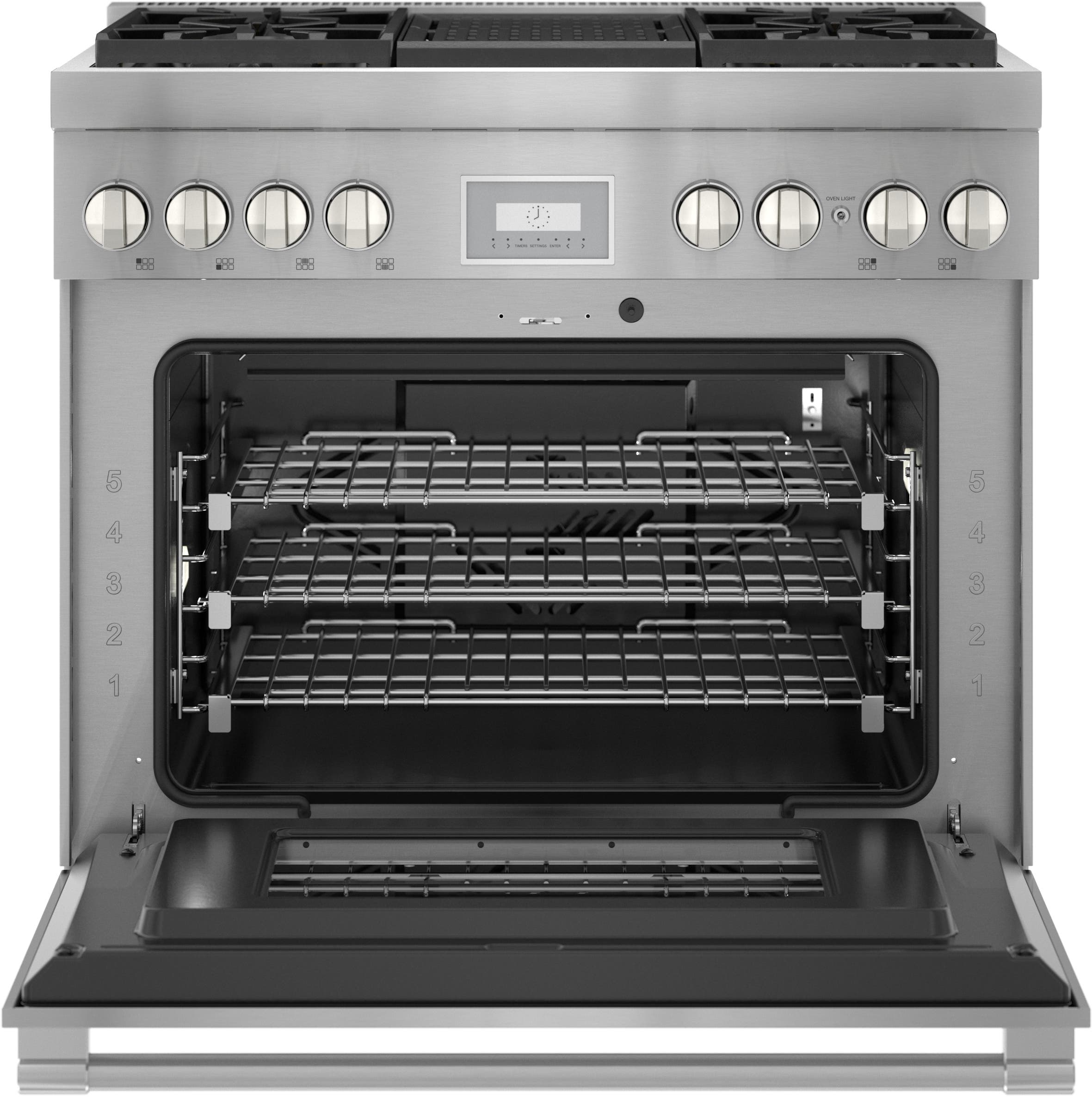 Thermador PRD364WLHU Stainless Steel with Grill