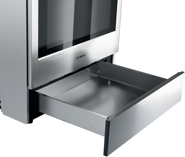 Bosch HII8057U 30 Inch Induction Slide In Range: Stainless Steel