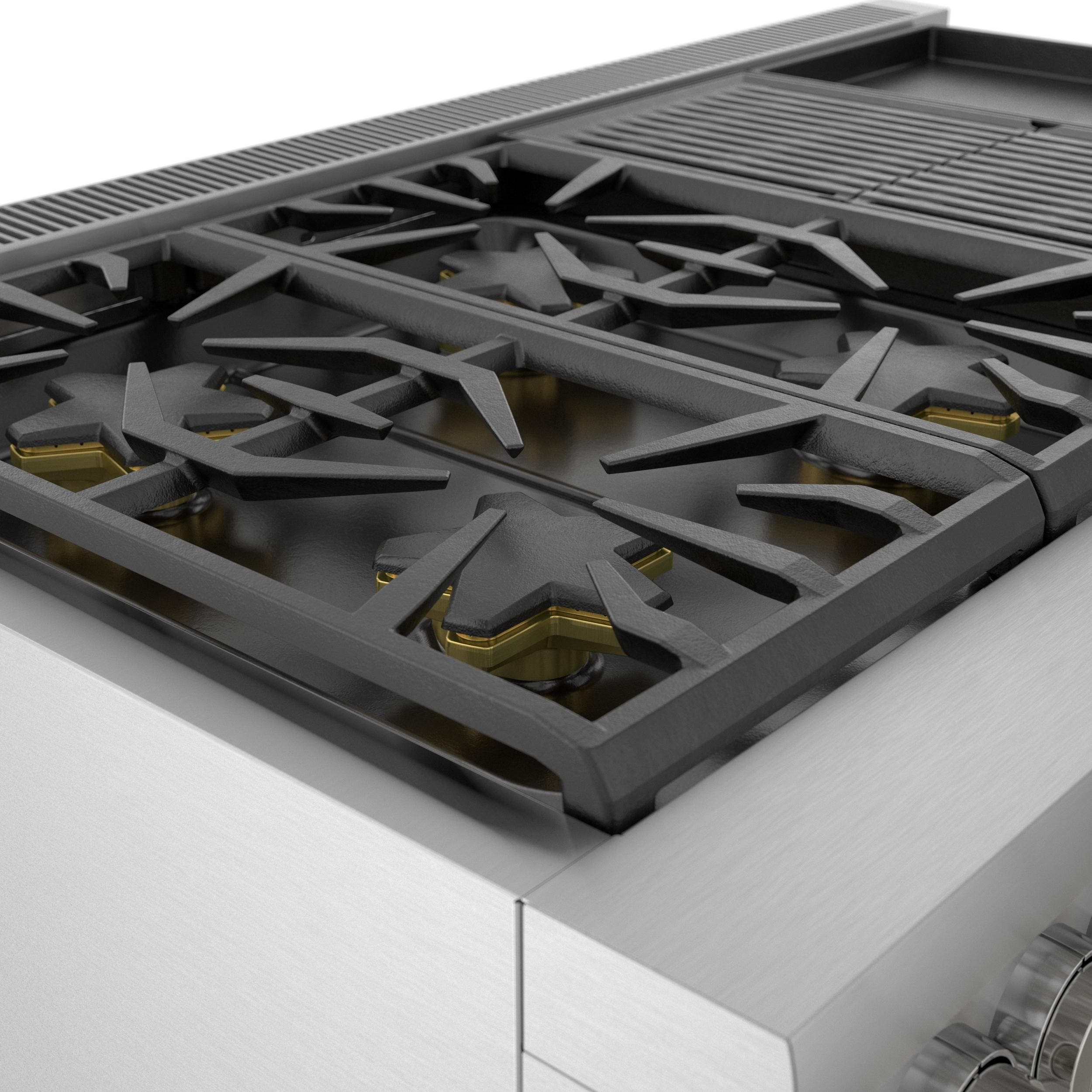 Thermador PRD48WCSGU Stainless Steel with Grill and Griddle