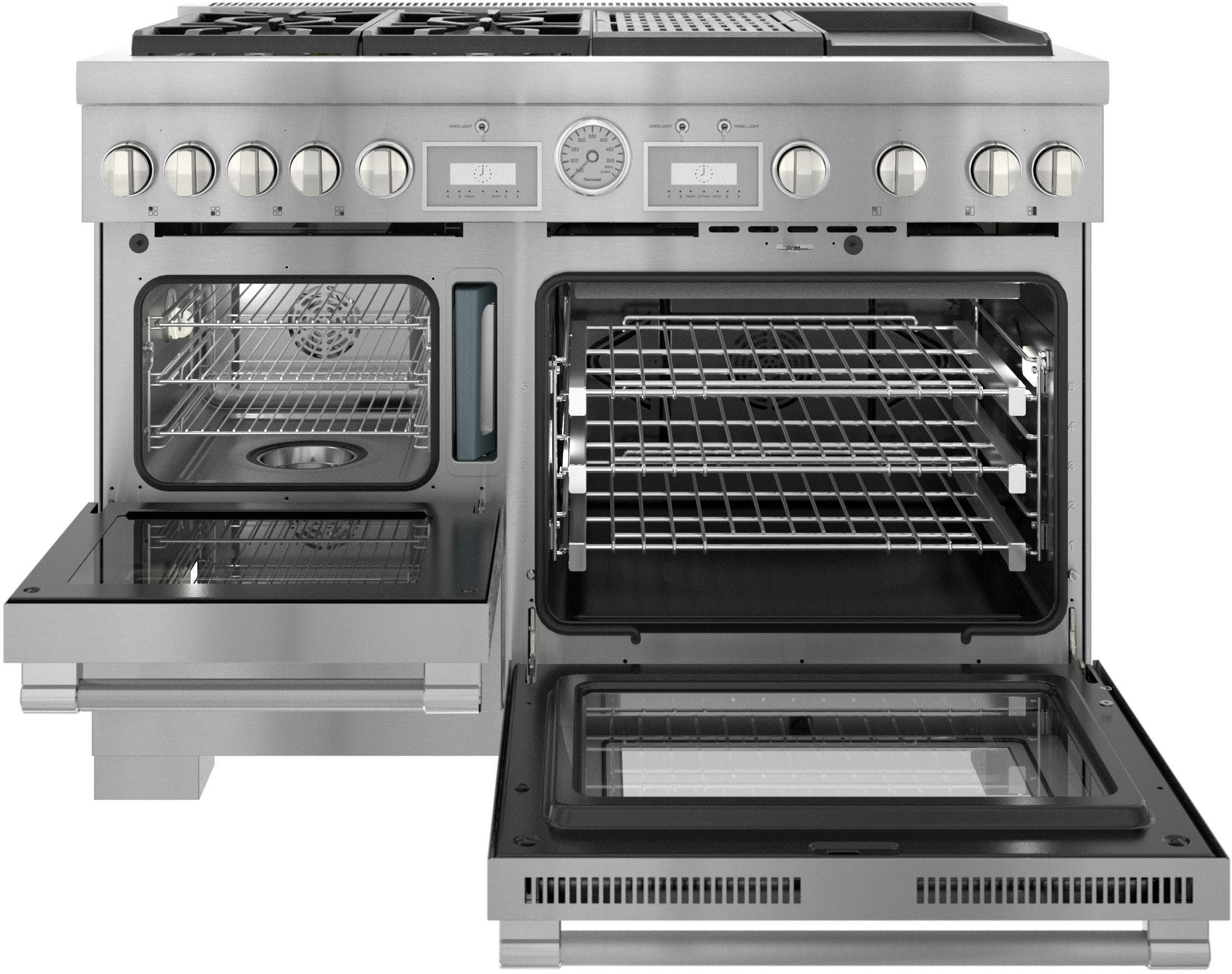 Thermador PRD48WCSGU Stainless Steel with Grill and Griddle