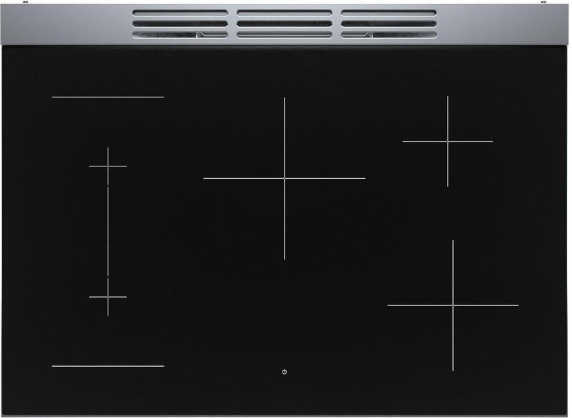 Bosch HIS8655U 36 Inch Slide-In Induction Range with 5 Elements, ...