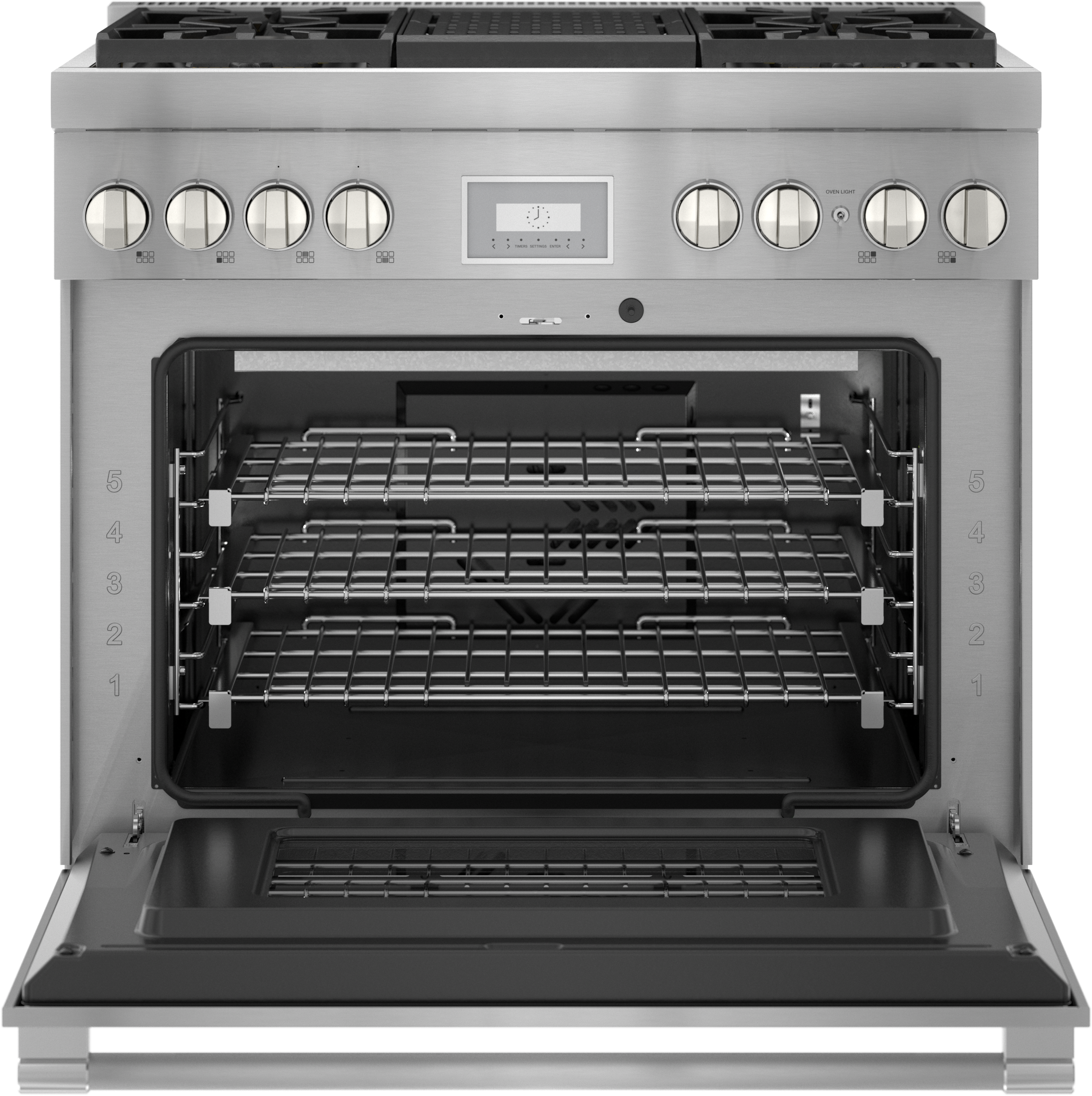 Thermador PRG364WLH Stainless Steel with Grill