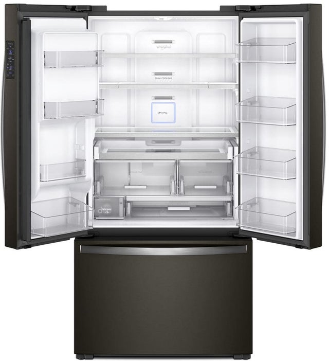 Whirlpool WRFC9636RV 36 Inch Counter-Depth French Door Refrigerator wit...