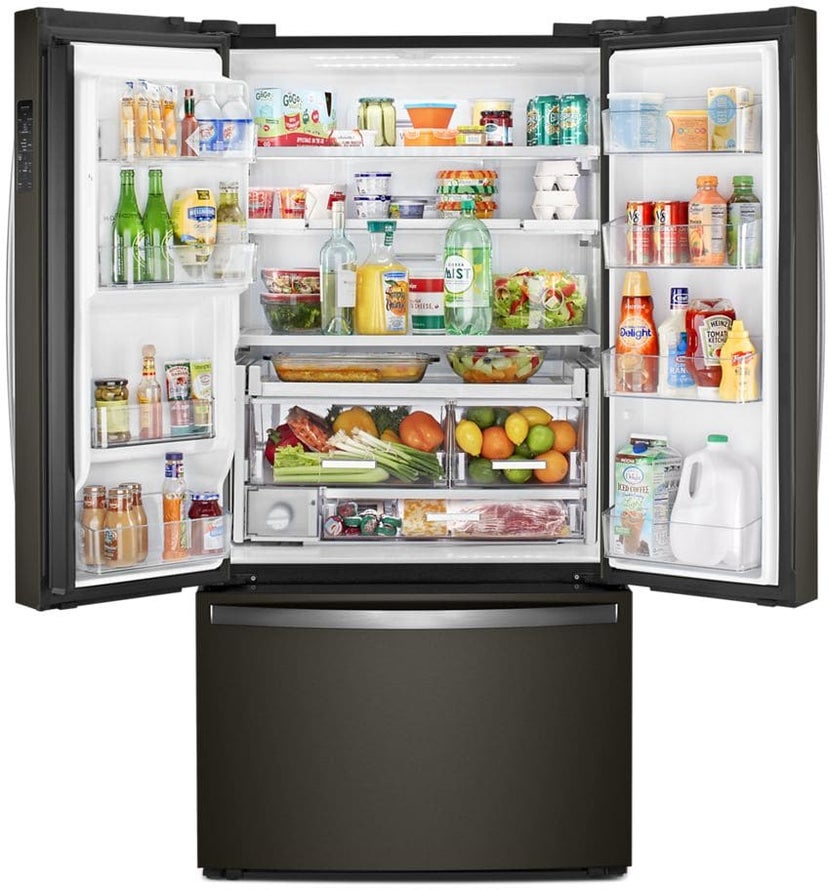 Whirlpool WRFC9636RV 36 Inch Counter-Depth French Door Refrigerator wit...