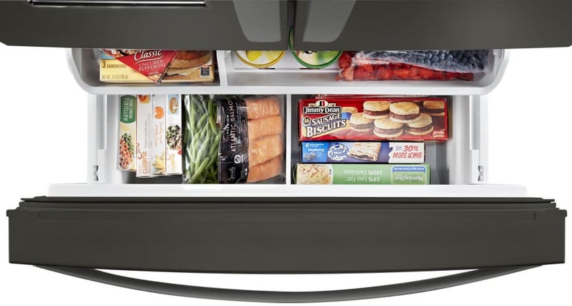 Whirlpool WRFC9636RV 36 Inch Counter-Depth French Door Refrigerator wit...