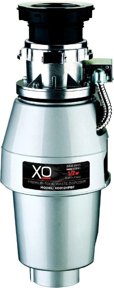 XO XOD12HPBF 1/2 HP Batch Feed Waste Disposer with Magnet Motor...