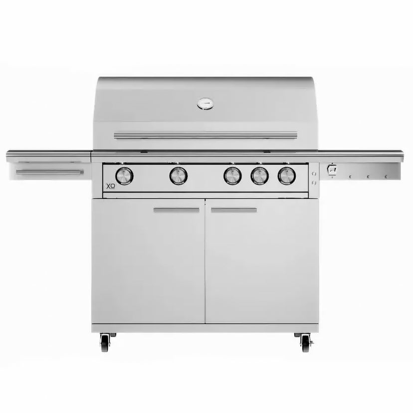 XO XOG40CARTXLT Freestanding XLT Grill Cart with Stainless Steel C...