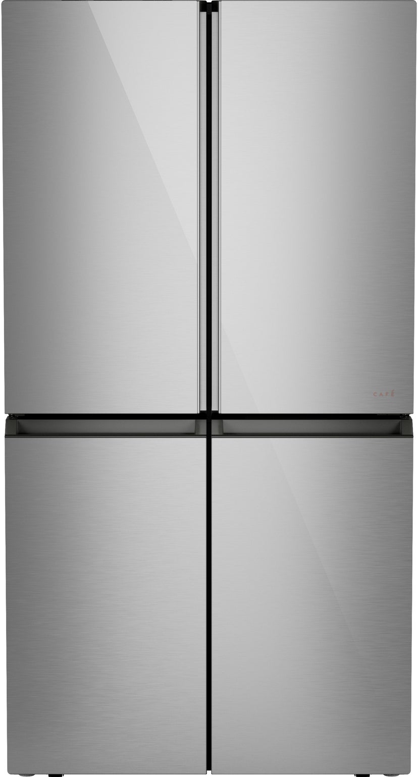 Cafe CHE23DM5WS5 23 Cu. Ft. Smart Counter-Depth Quad-Door Refrigera...