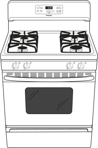 Hotpoint RGB530DEHBB Black