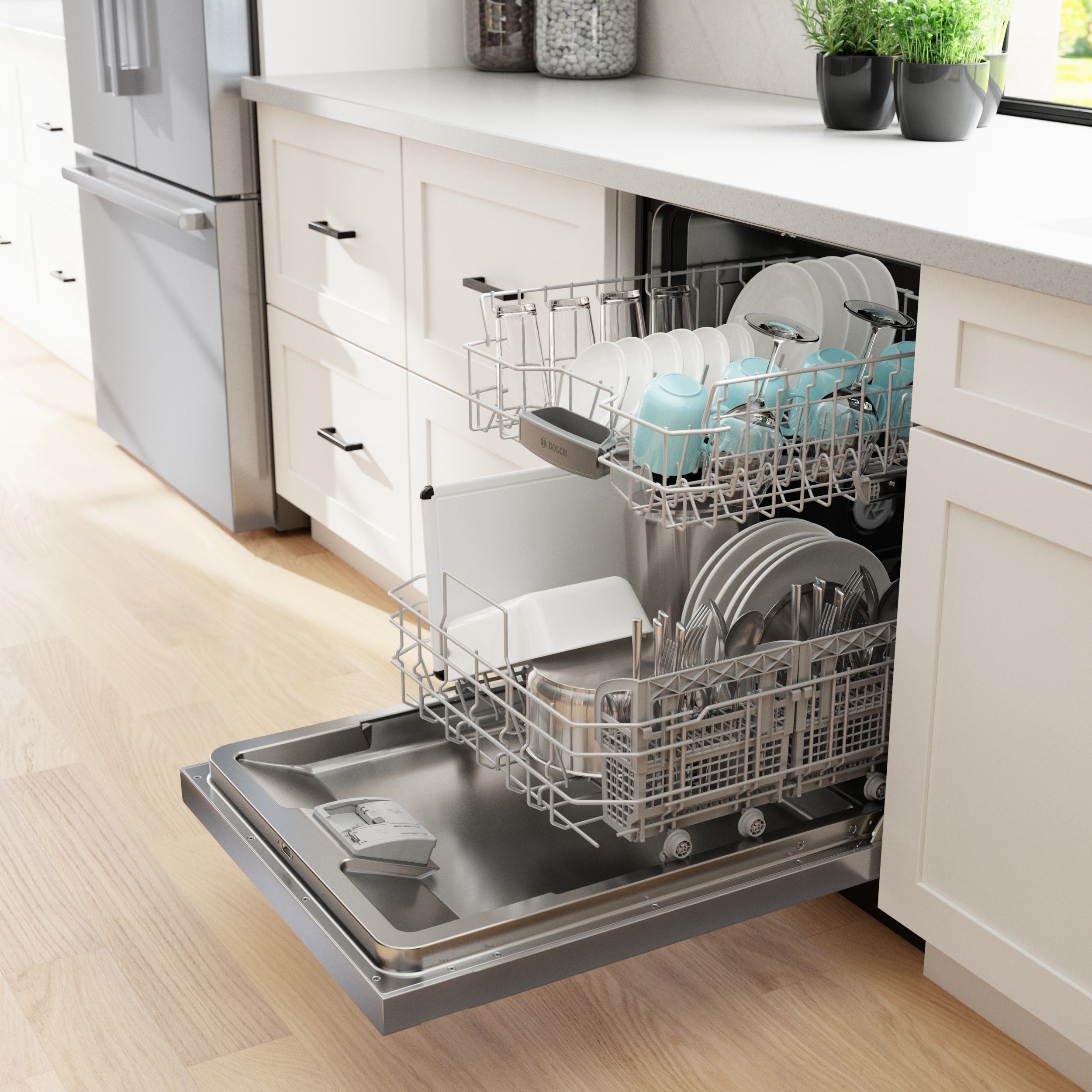 Bosch SHE41CM5N Stainless Steel