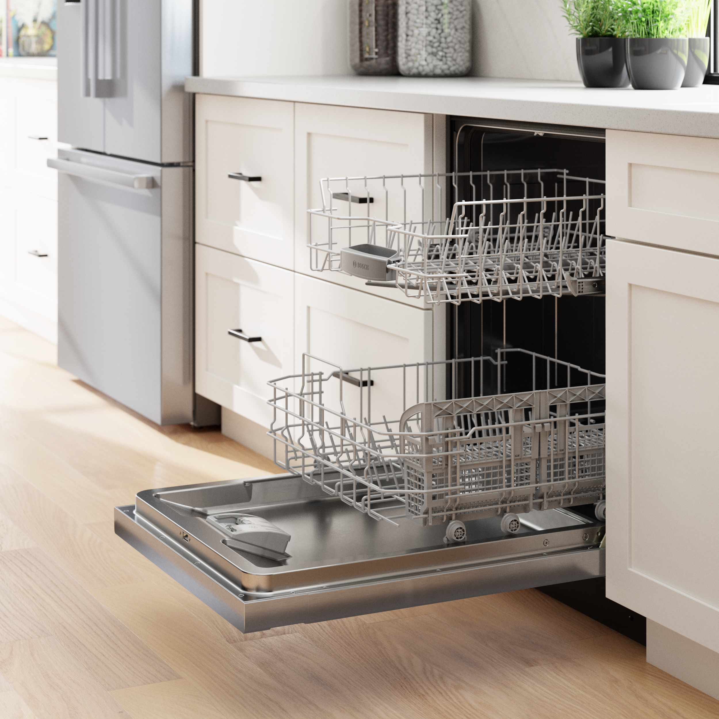 Bosch SHE41CM5N Stainless Steel