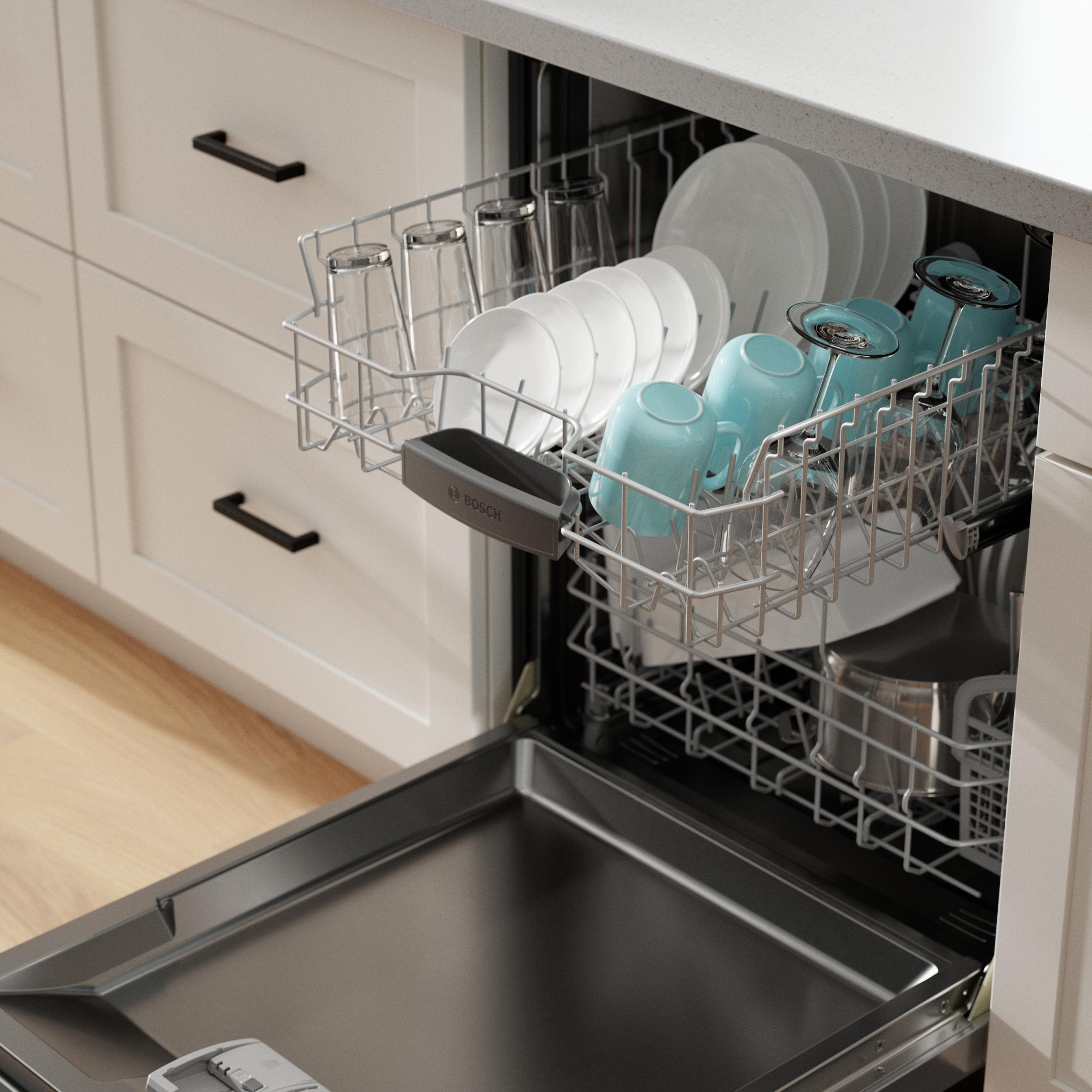 Bosch SHE41CM5N Stainless Steel