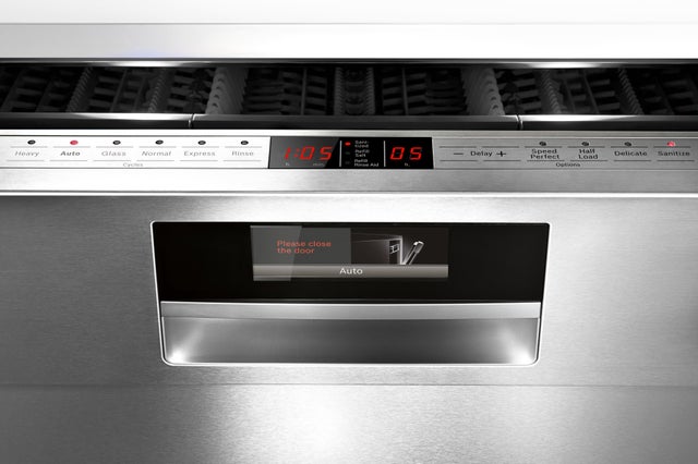 Bosch SHE89PW75N 24 Inch Semi Integrated Built-In Dishwasher with 1...