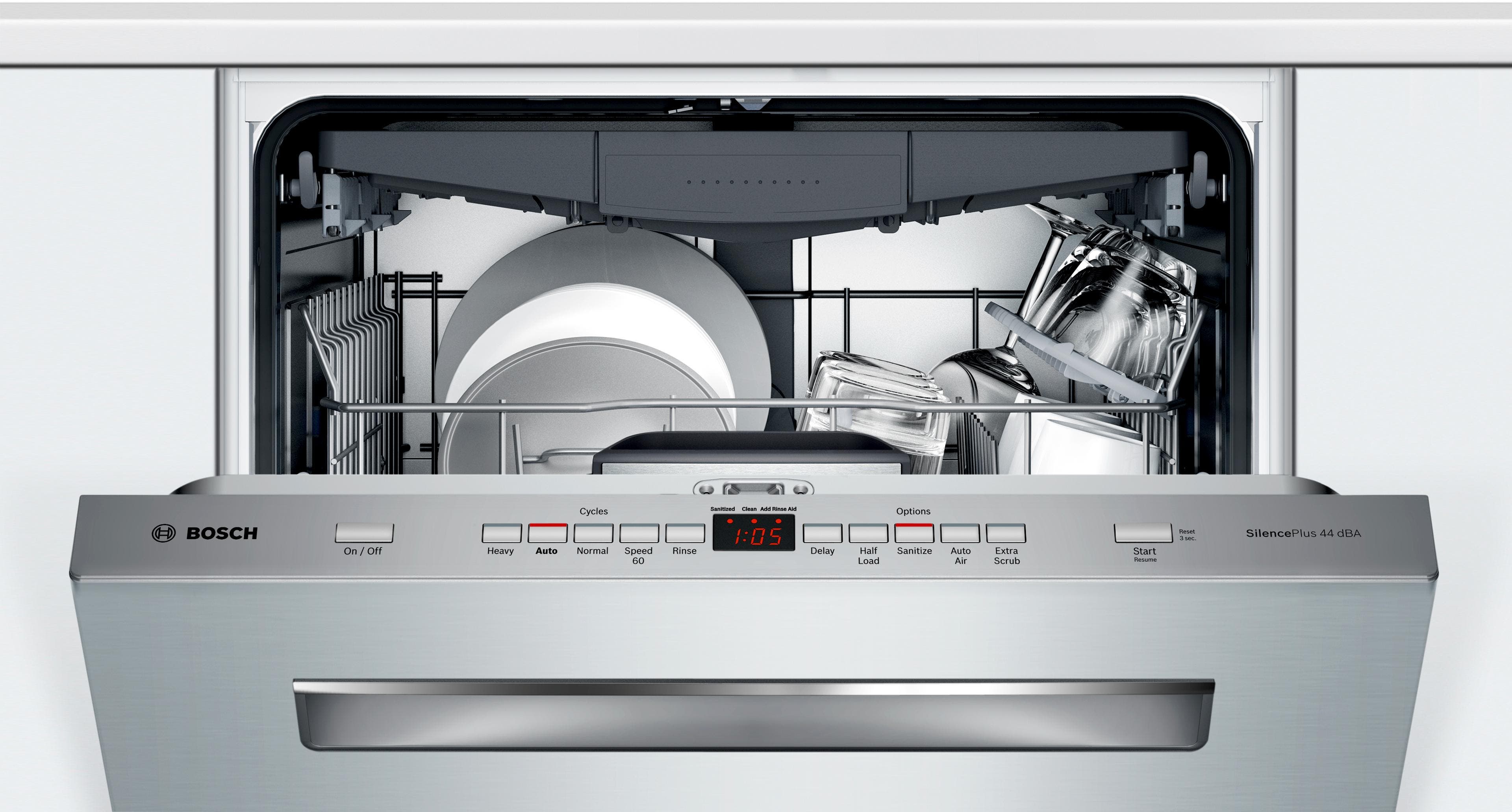 Bosch SHP865ZD5N Stainless Steel