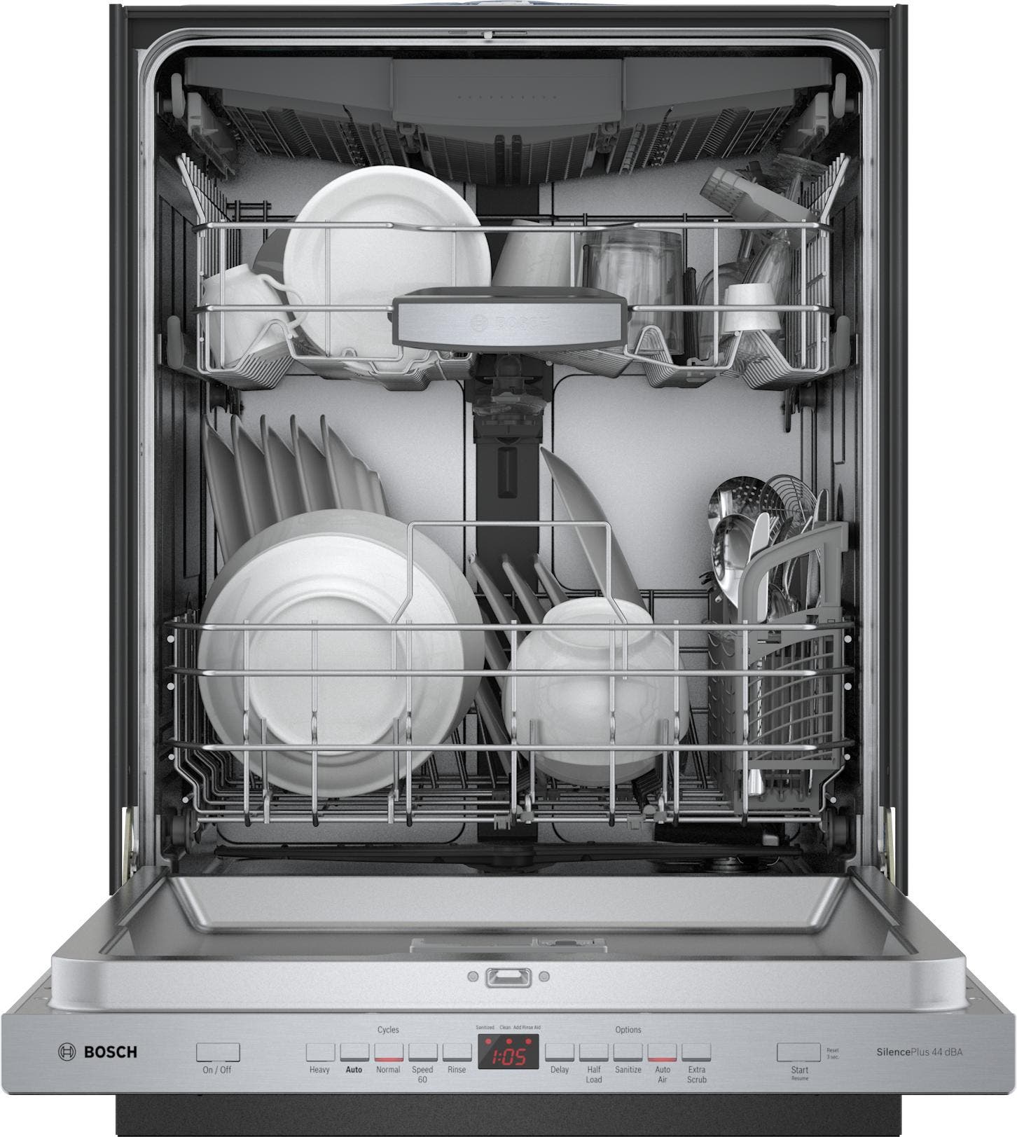 Bosch SHP865ZD5N Stainless Steel