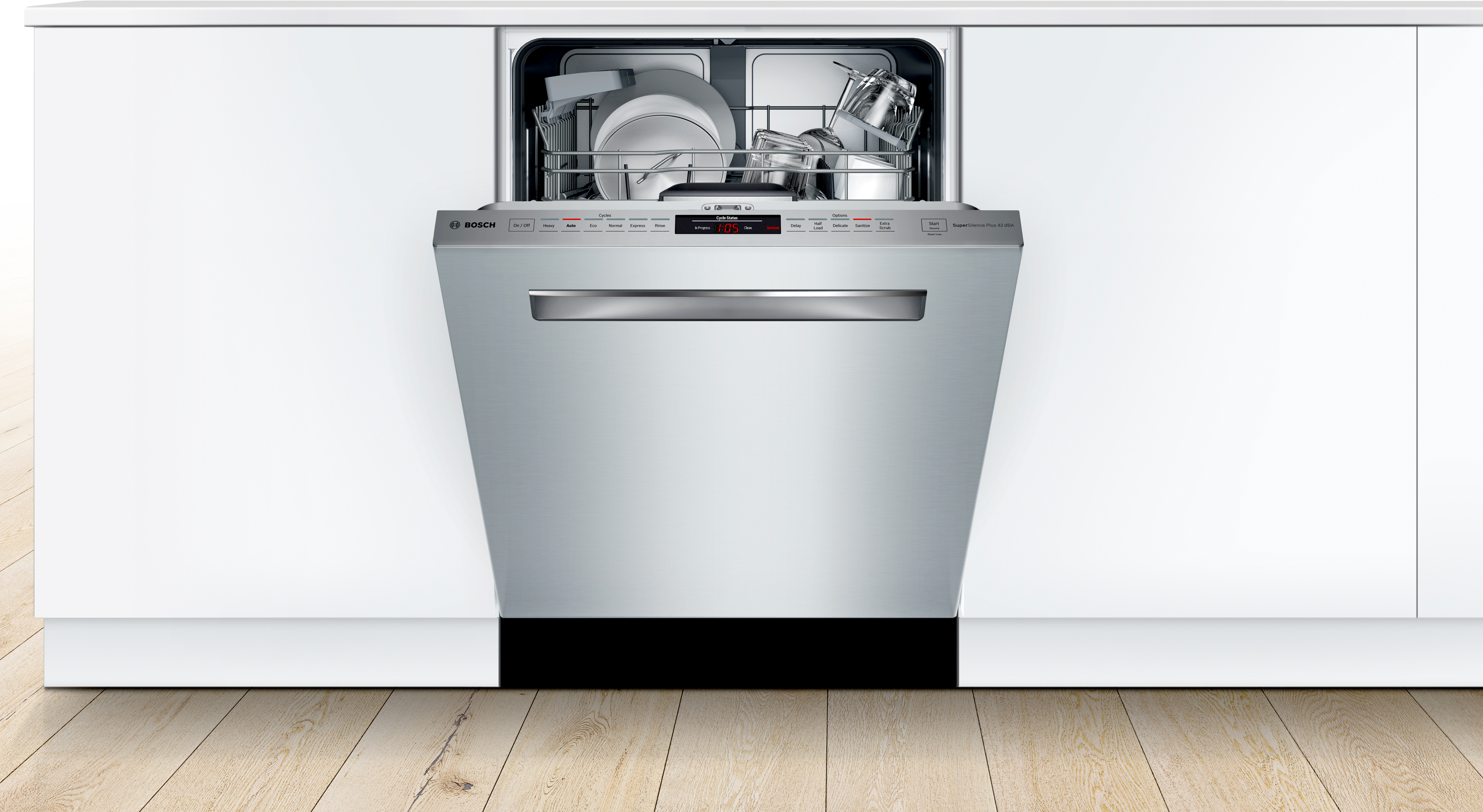 Bosch SHPM78ZO5N Stainless Steel