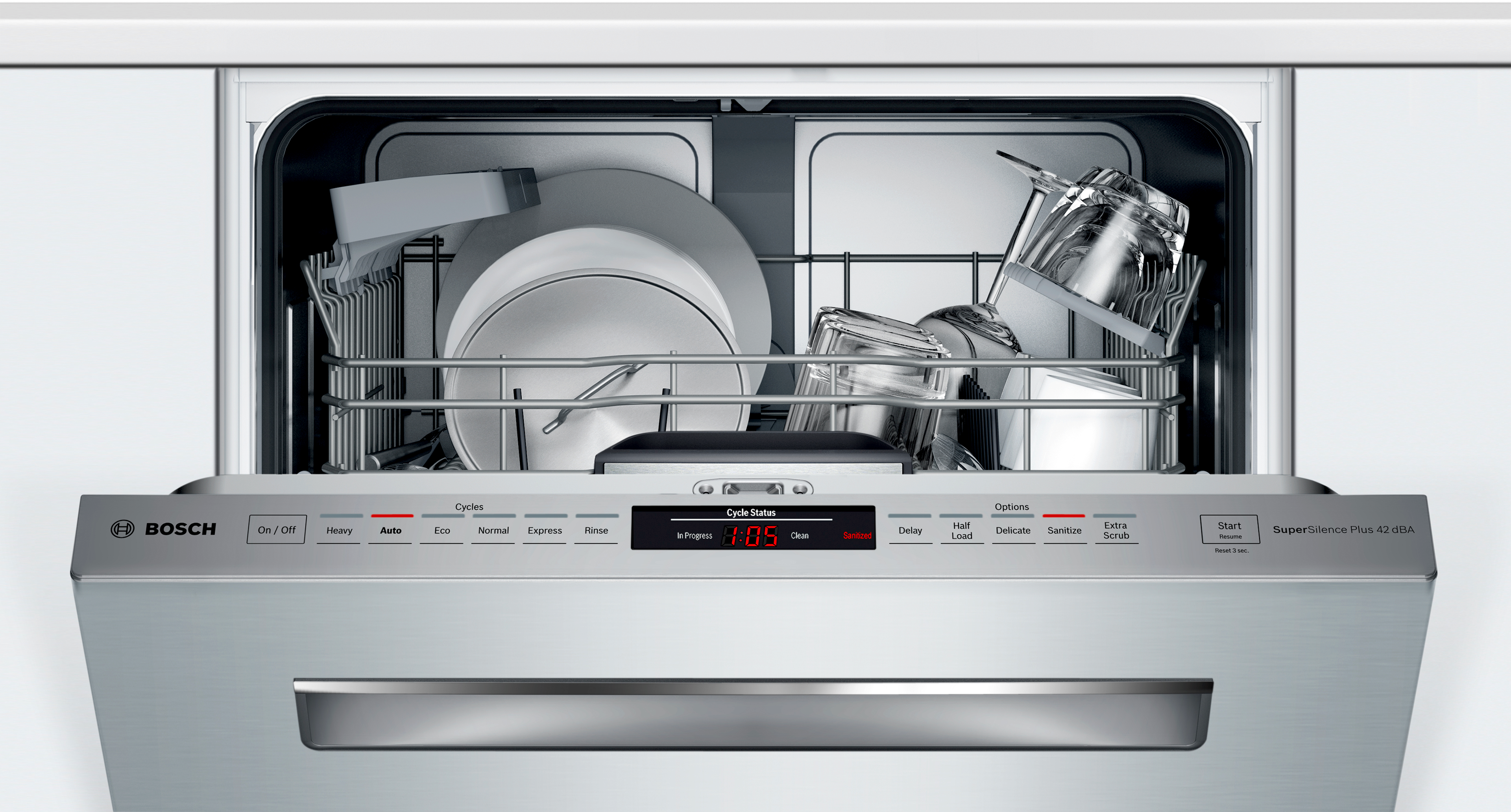 Bosch SHPM78ZO5N Stainless Steel