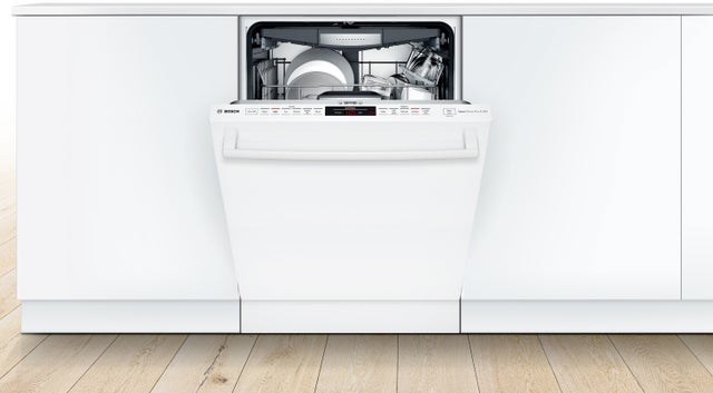 Bosch SHXM78Z52N 24 Inch Built-In Bar Handle Dishwasher with 6 Wash...