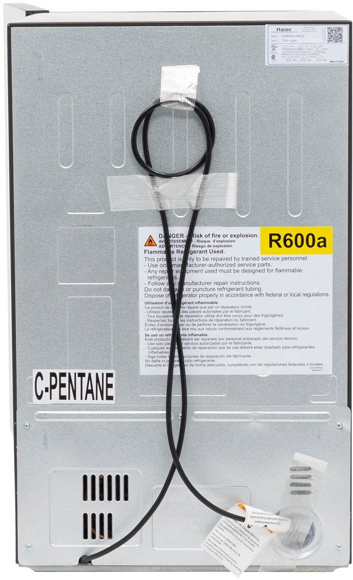 Haier QWR04DGRGB Black
