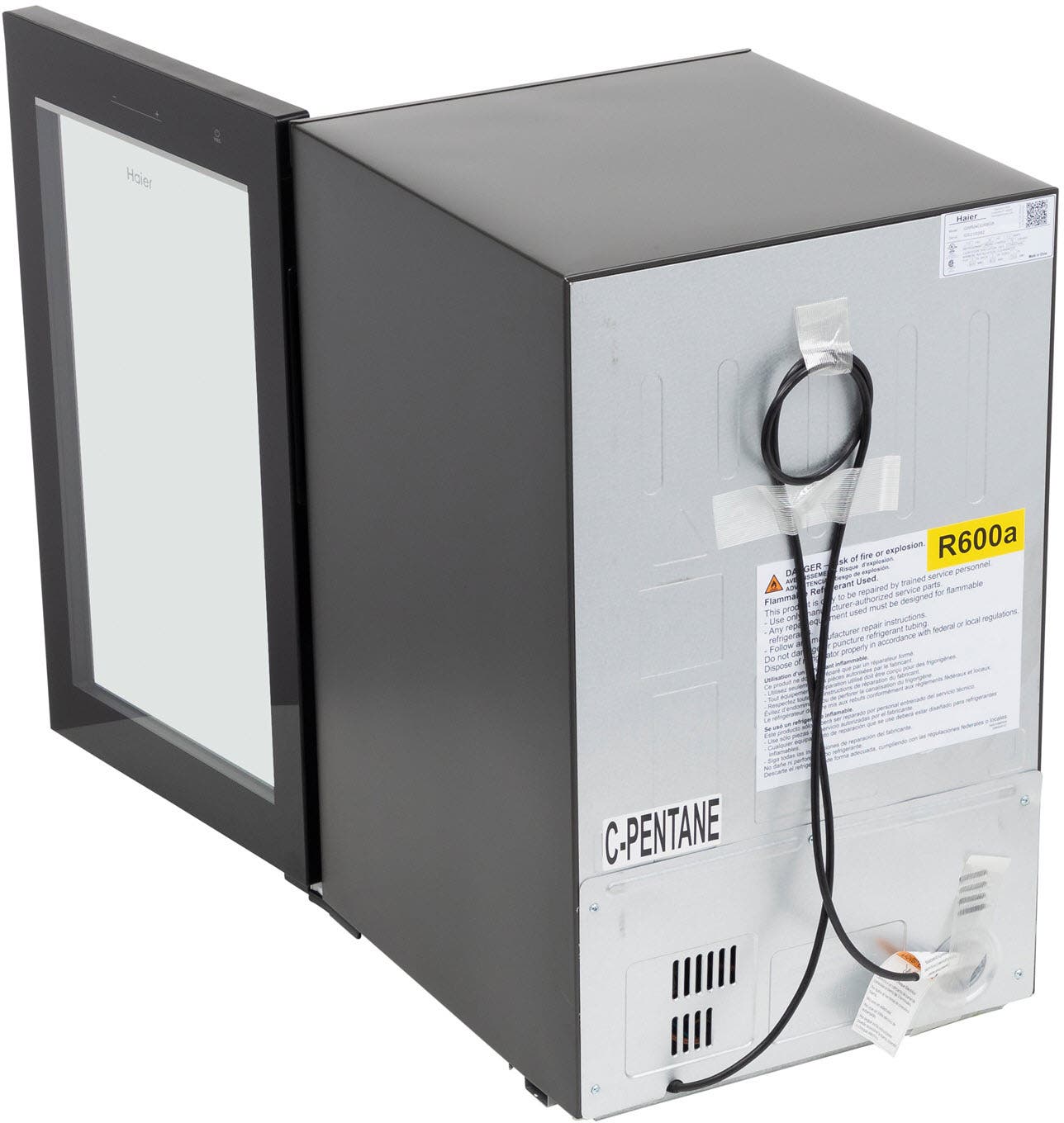 Haier QWR04DGRGB Black