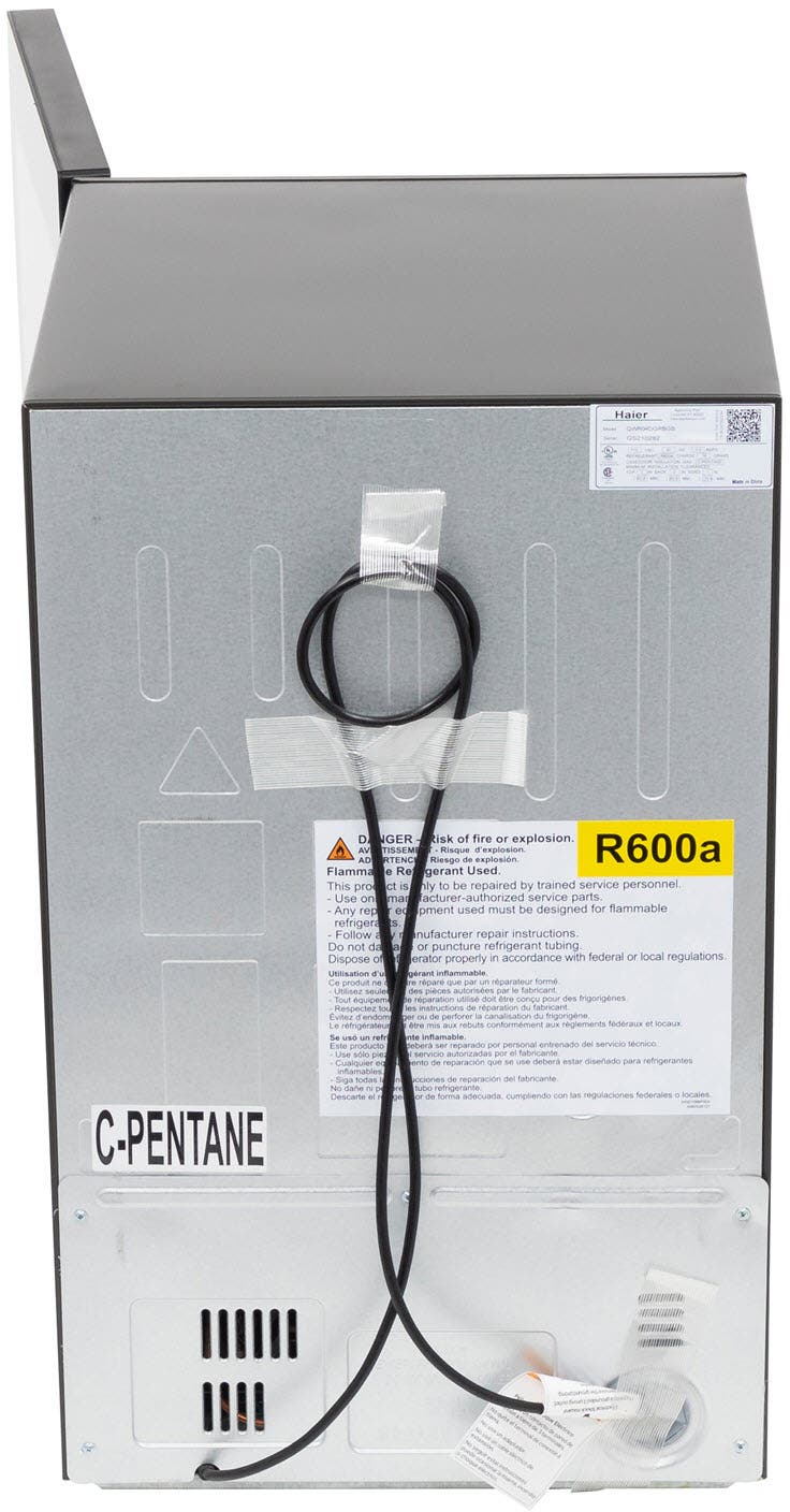 Haier QWR04DGRGB Black