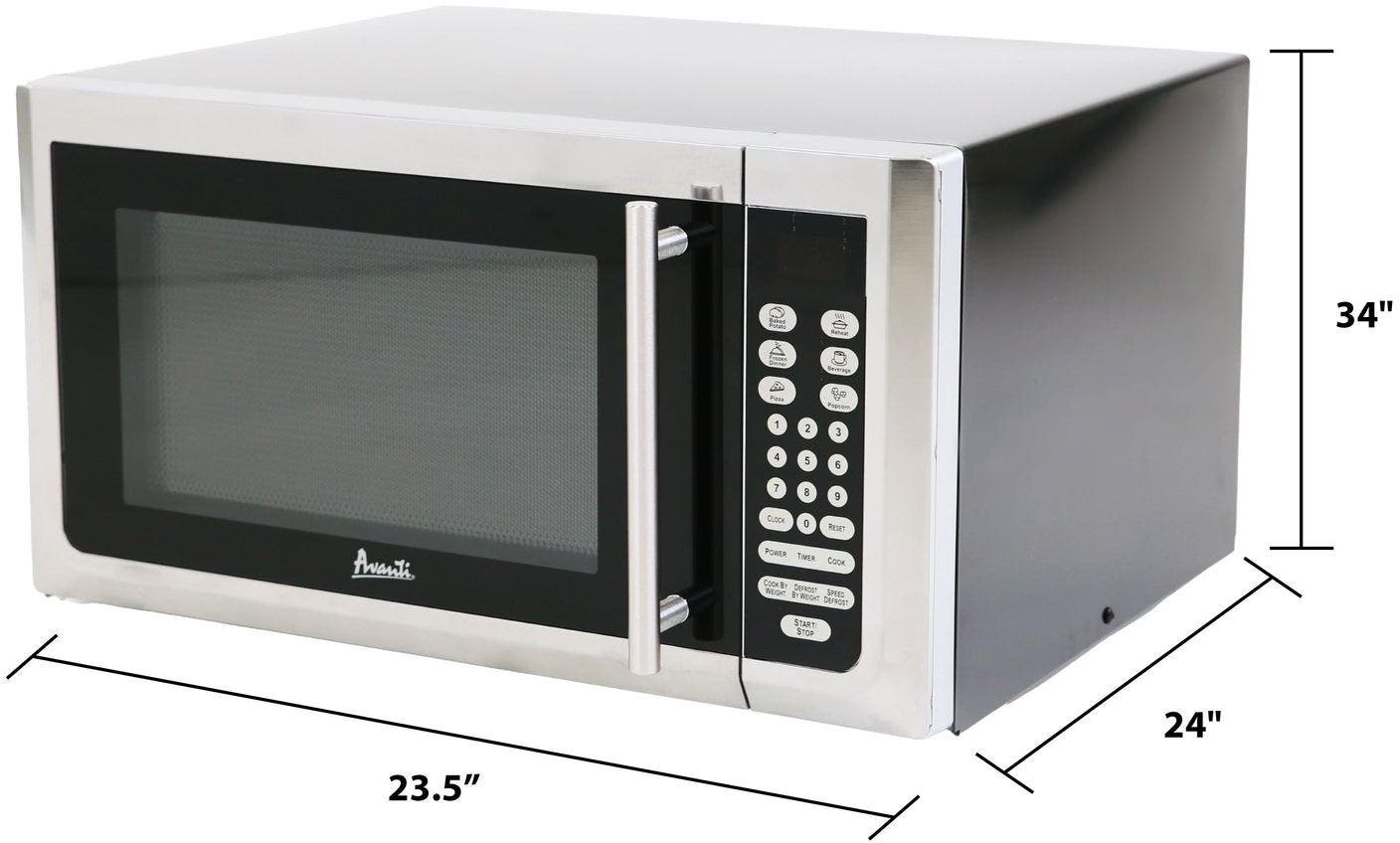 Avanti MT16K3S 1.6 cu. ft. Microwave Oven