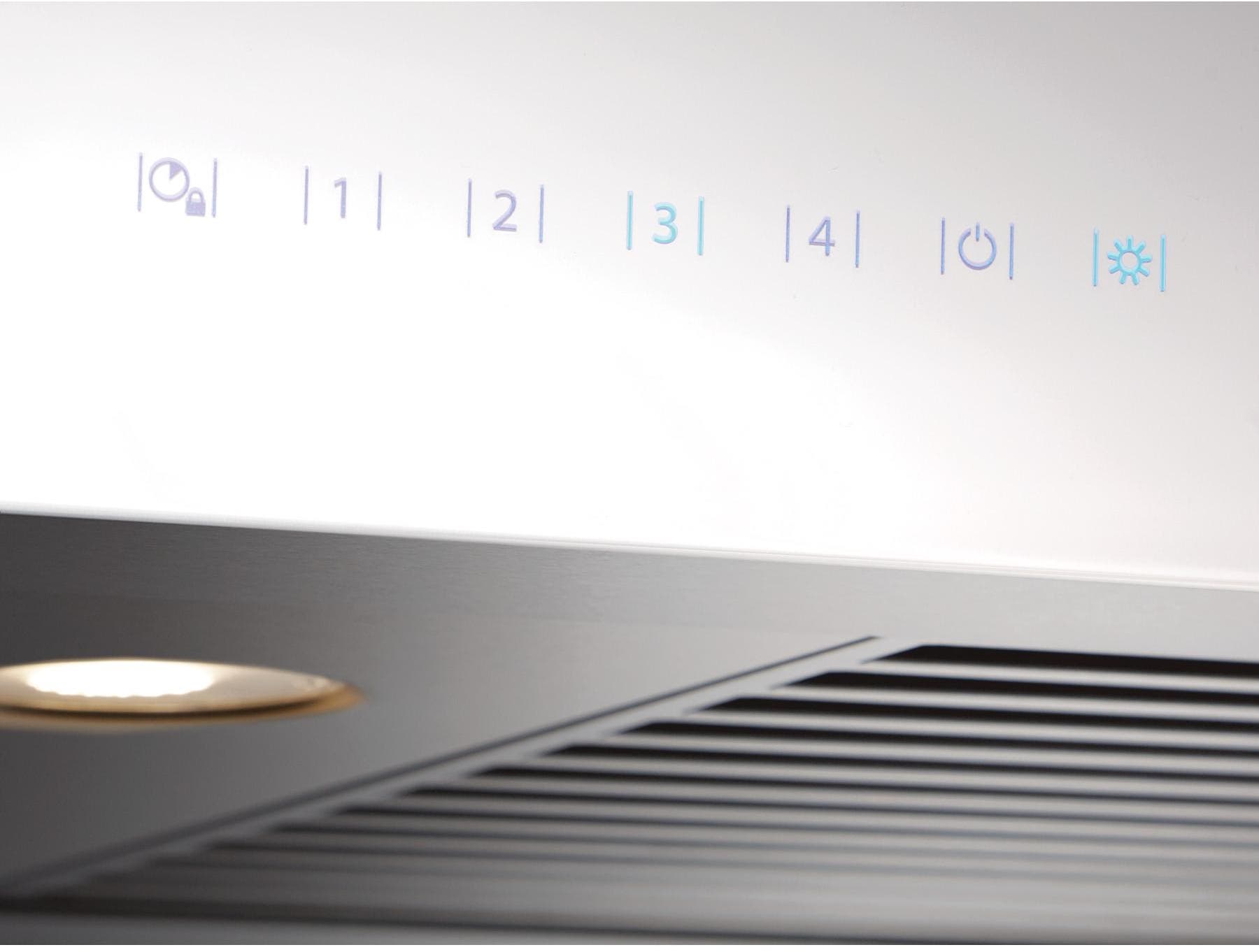 Best ICB3I36SBW Stainless Steel/White Glass