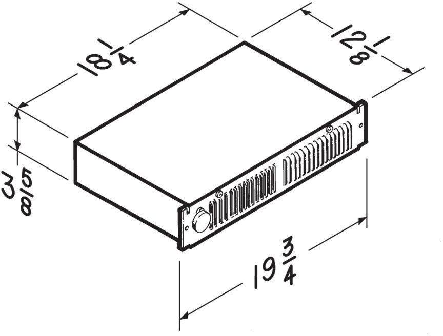 Broan 112 White