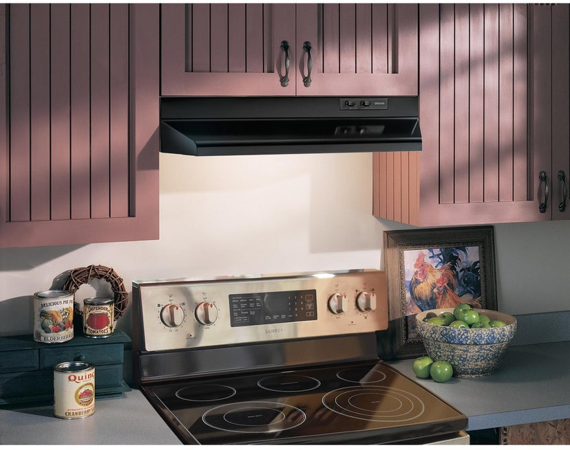Broan 403623 36" Under-cabinet Hood, 160 Cfm: Black